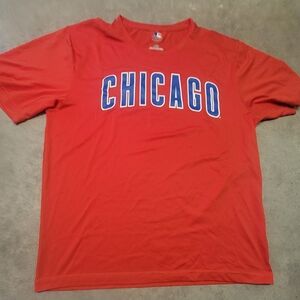 Chicago CUBS Red Short Sleeve Tee MLB